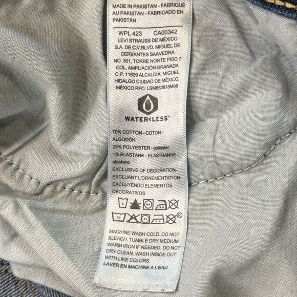 Denizen From Levis Womens Size 24W Mid-Rise Bootcut Jeans Blue Denim Curvy - Picture 14 of 15